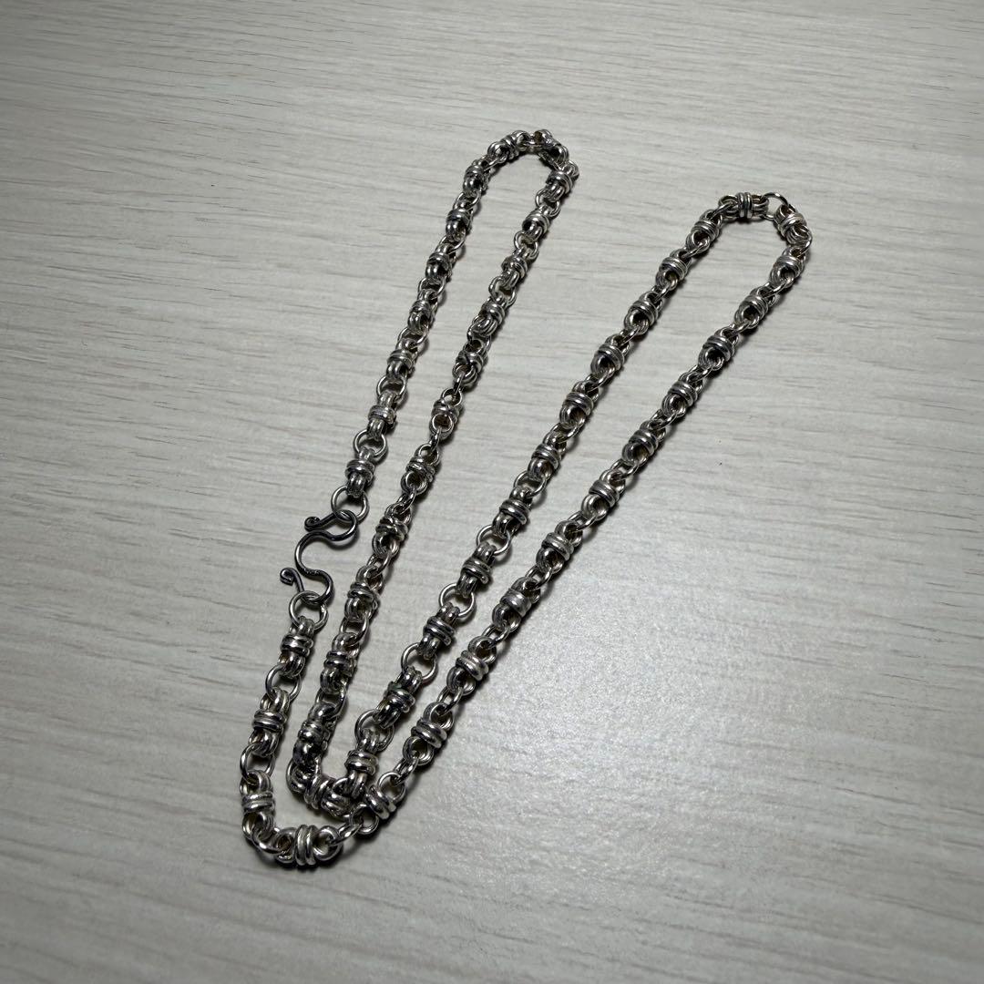 シルバー925 デザインチェーン　ネックレス