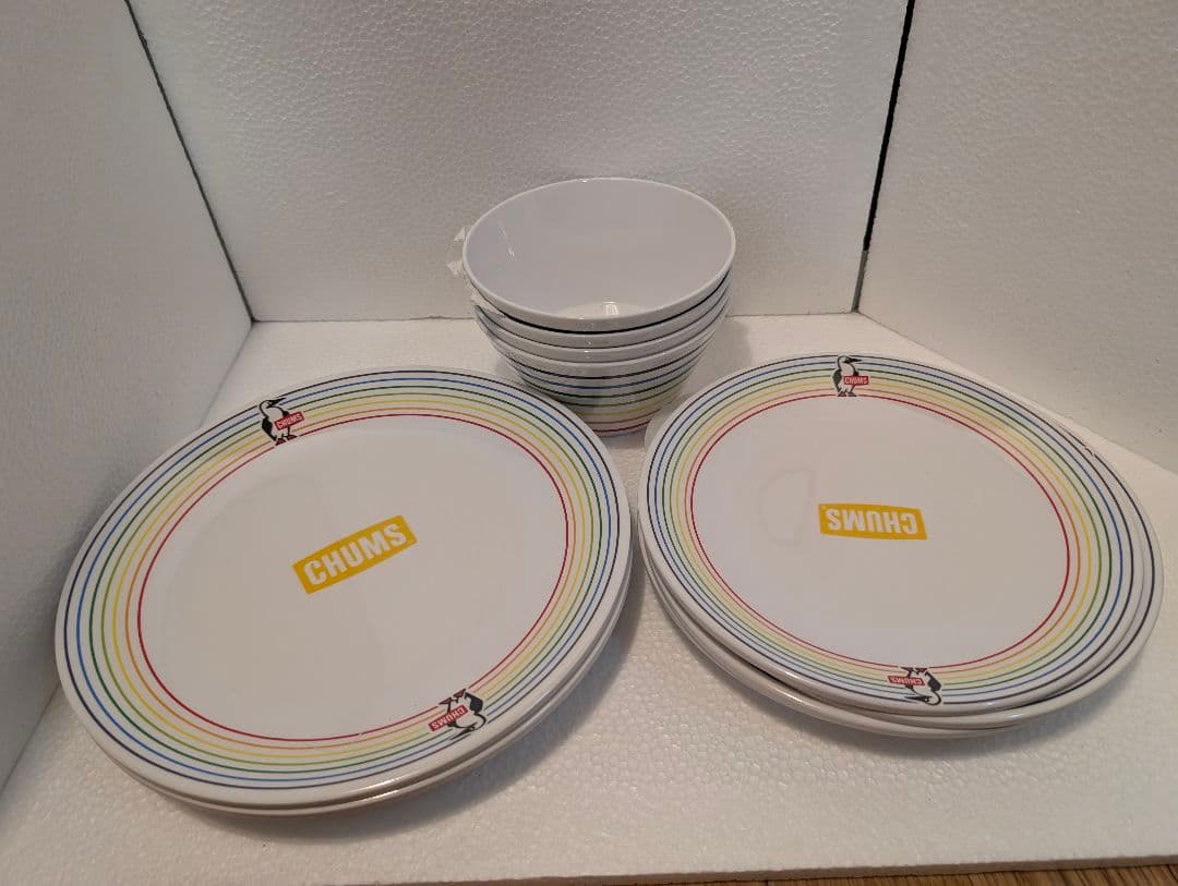 CHUMS メラミン食器セット　欠品ありません