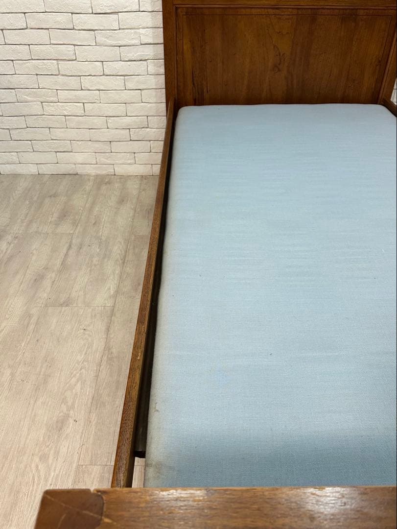 【ぷらまい】1960アメリカ　ビンテージ　シングルベッドフレーム