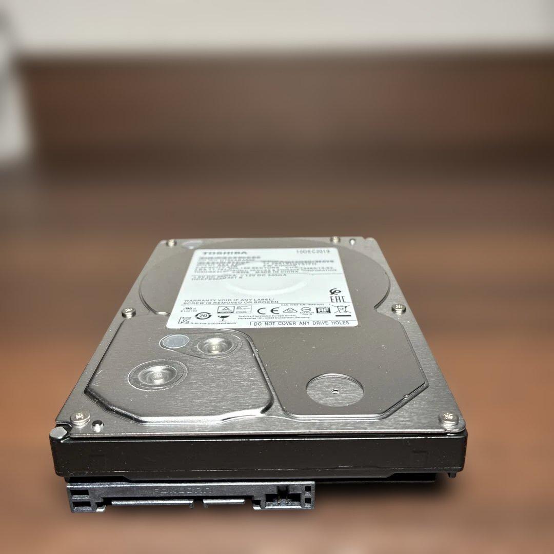 6TB HDD 東芝 TOSHIBA DT02ABA600（８２時間）