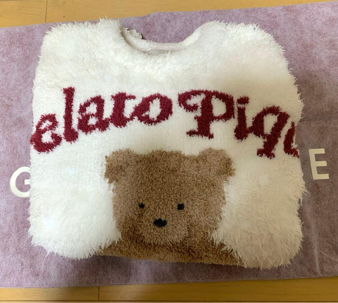 ジェラートピケ　ジェラートスノーベア ジャガードプルオーバー＆ロングパンツ