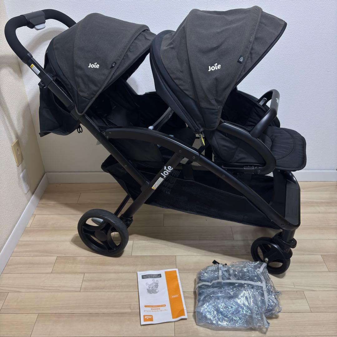 【美品】カトージ Joieジョイー エヴァライトデュオ　双子 2人乗り