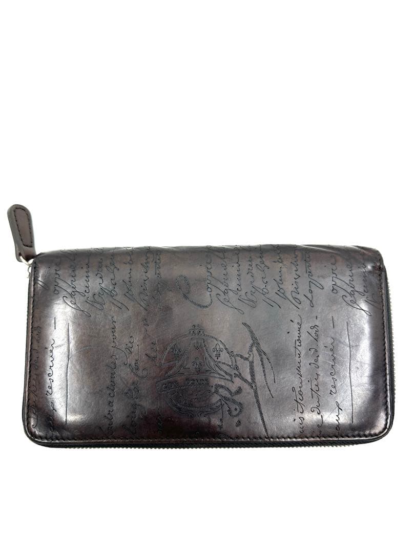 ベルルッティ カリグラフィー ラウンドジップ 長財布