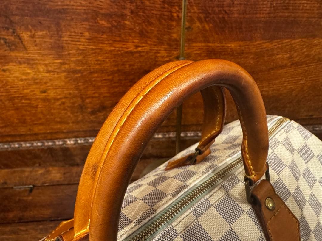 LOUIS VUITTON ダミエアズール　スピーディ35 パドロック