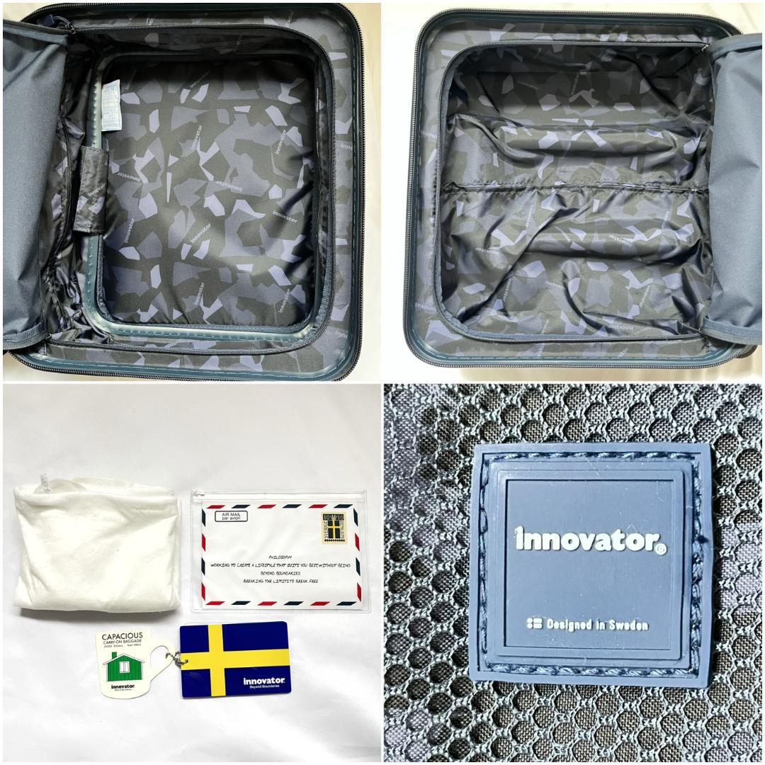 極美品 イノベーター スーツケース ポリカーボネイト 機内持ち込み ネイビー