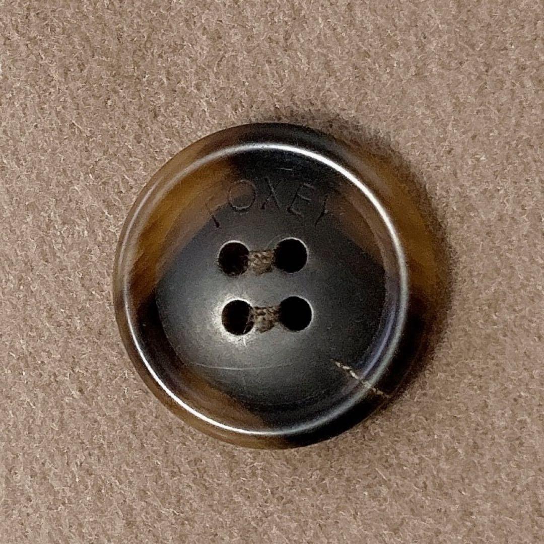 【美品・最高級】フォクシーブティック カシミヤ100%チェスターコート ベージュ