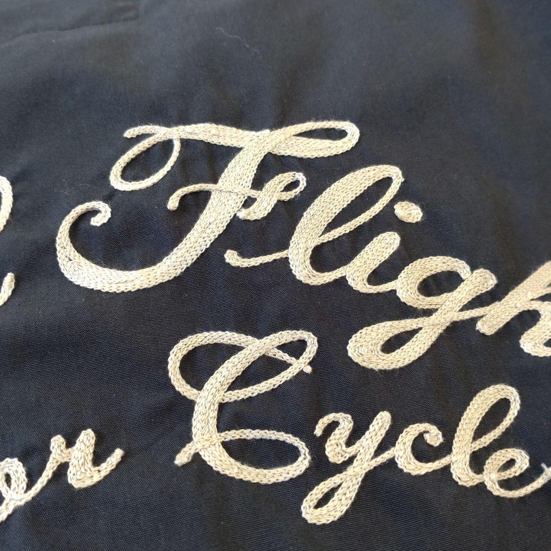 Bikers_studio_Japan様用　レア美品 スカルフライト メンズXL