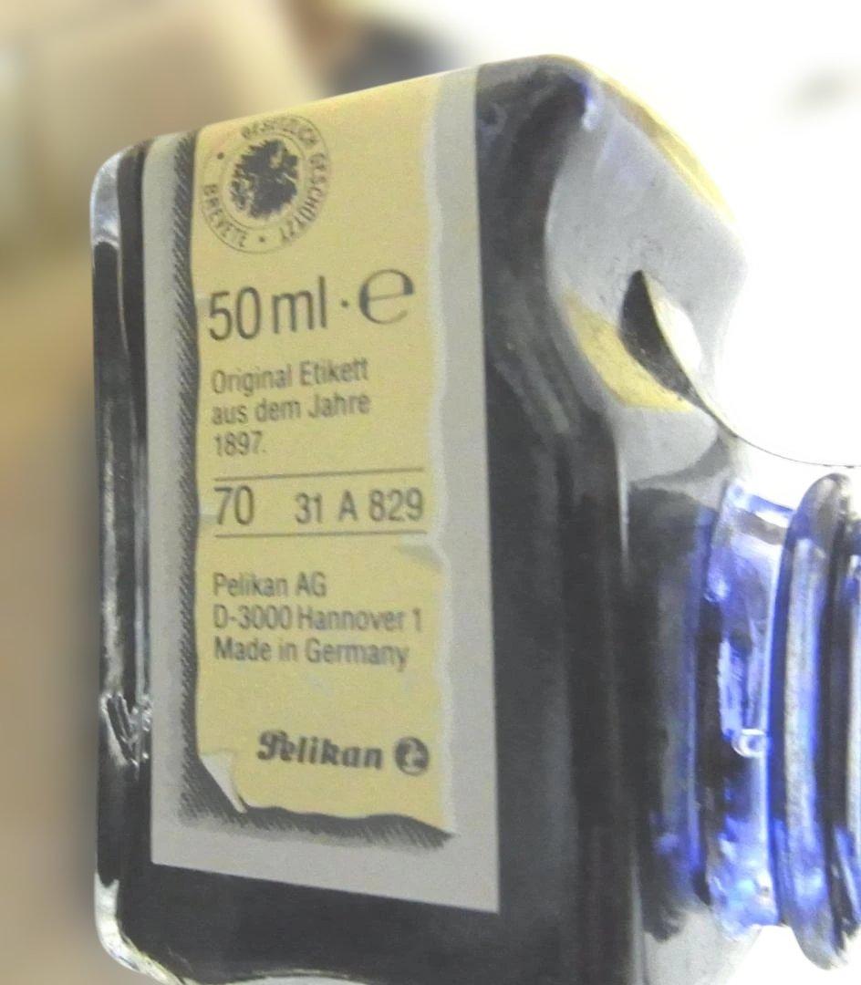 ペリカン　万年筆と青インク　12C-500　HEF