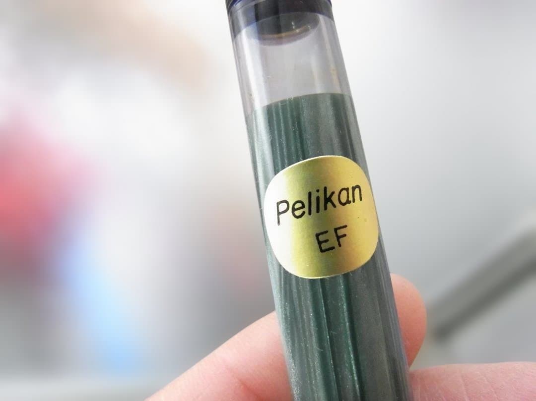 ペリカン　万年筆と青インク　12C-500　HEF