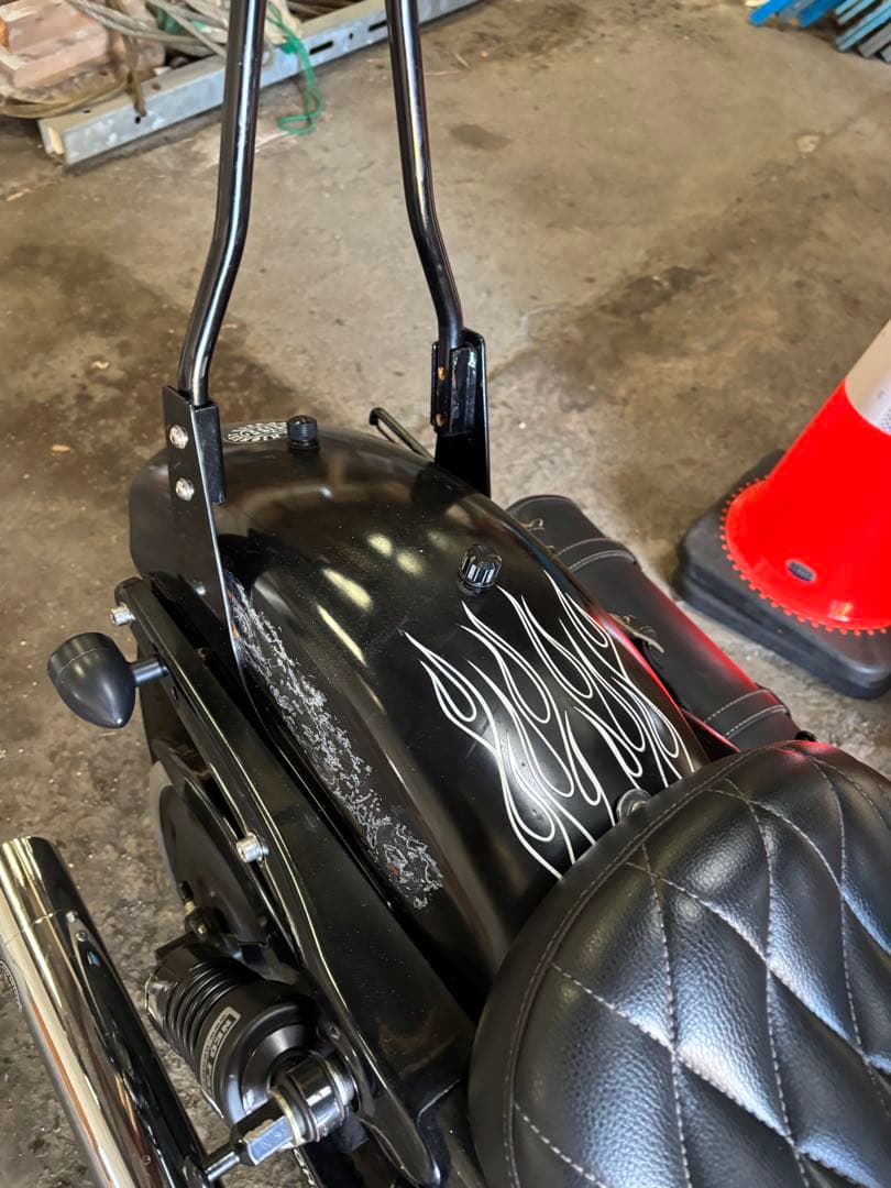 ハーレースポーツスターXL883N ショート加工 純正フェンダー前後セット