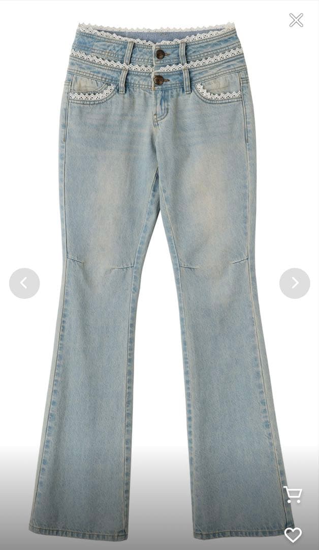 SCULPTOR スカルプター デニムパンツ SS 未使用、タグ付き y2k