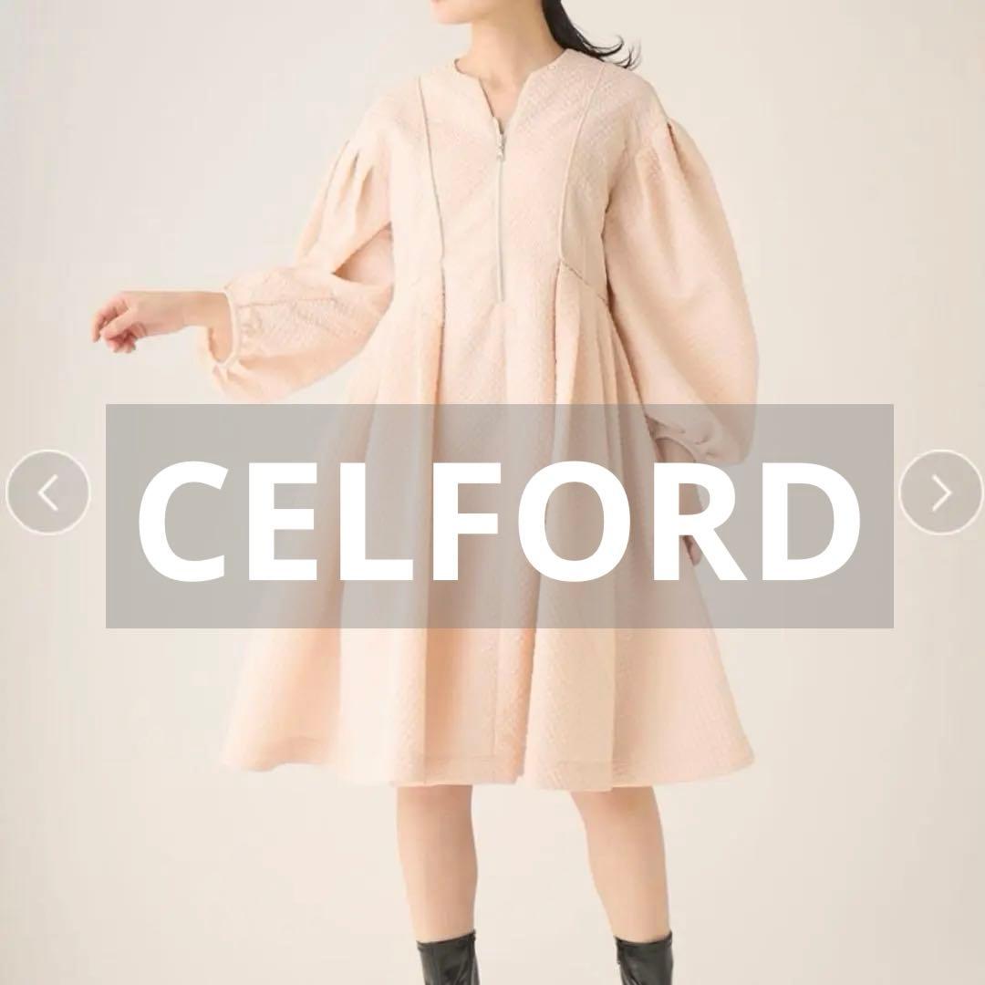 セルフォード ふくれジャガードワンピース