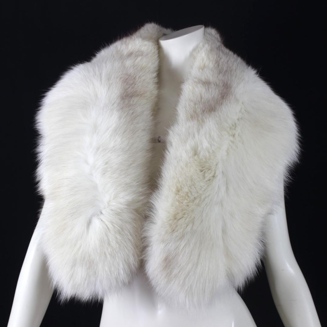 S 23【極美品】サガ フォックス SAGA FOX ショール マフラー 極太