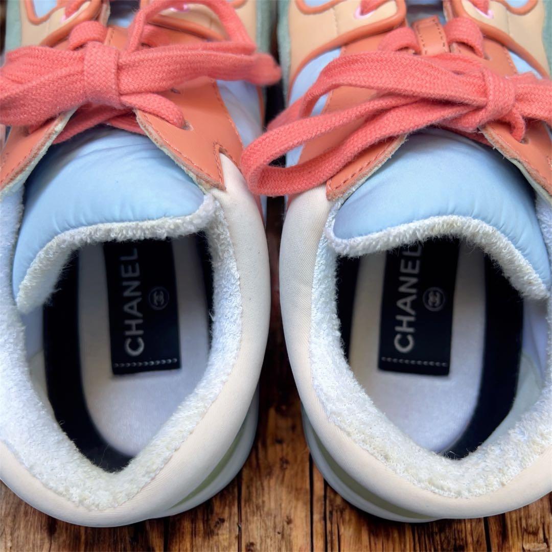 【美品】 CHANEL スニーカー シャネル 靴