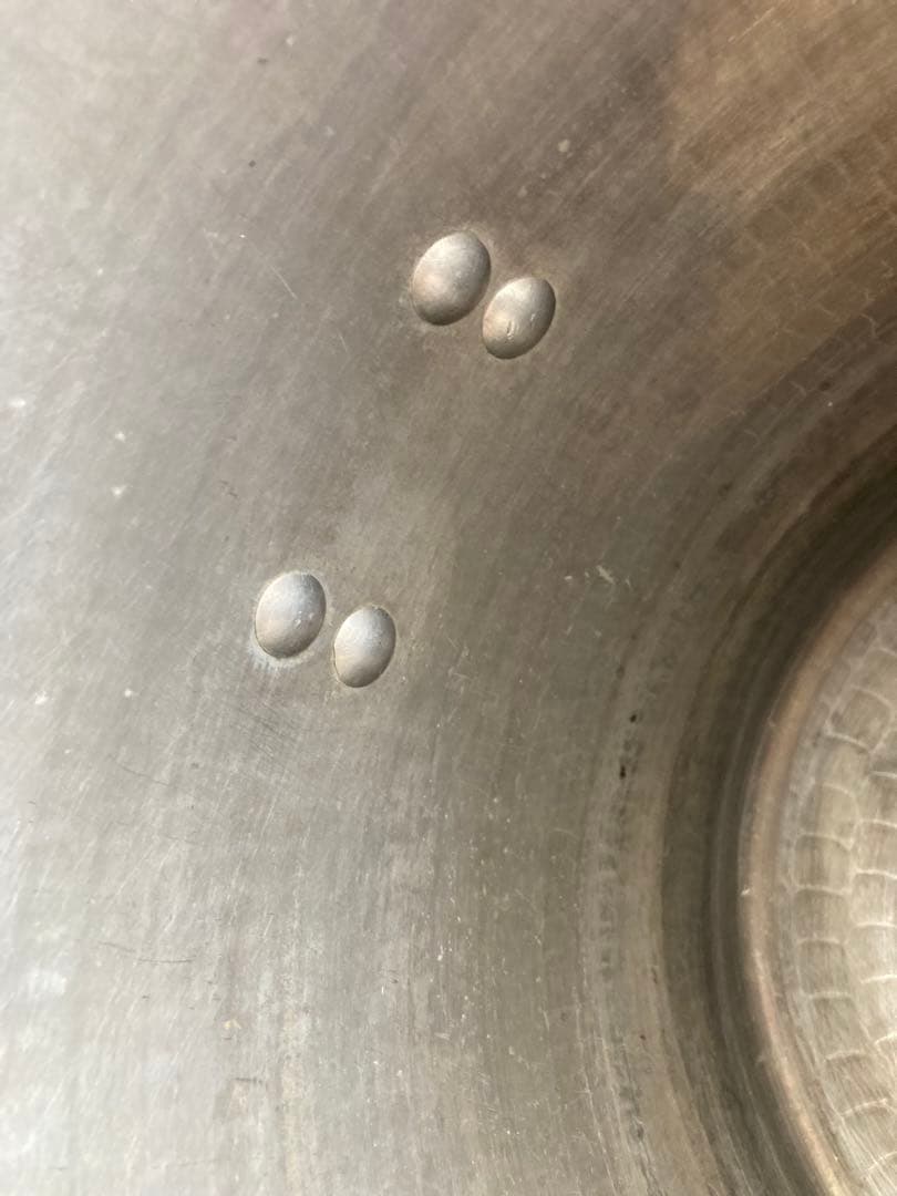 アルミ 寸胴鍋 27 打ち出し ハンマー仕上げ 両手鍋