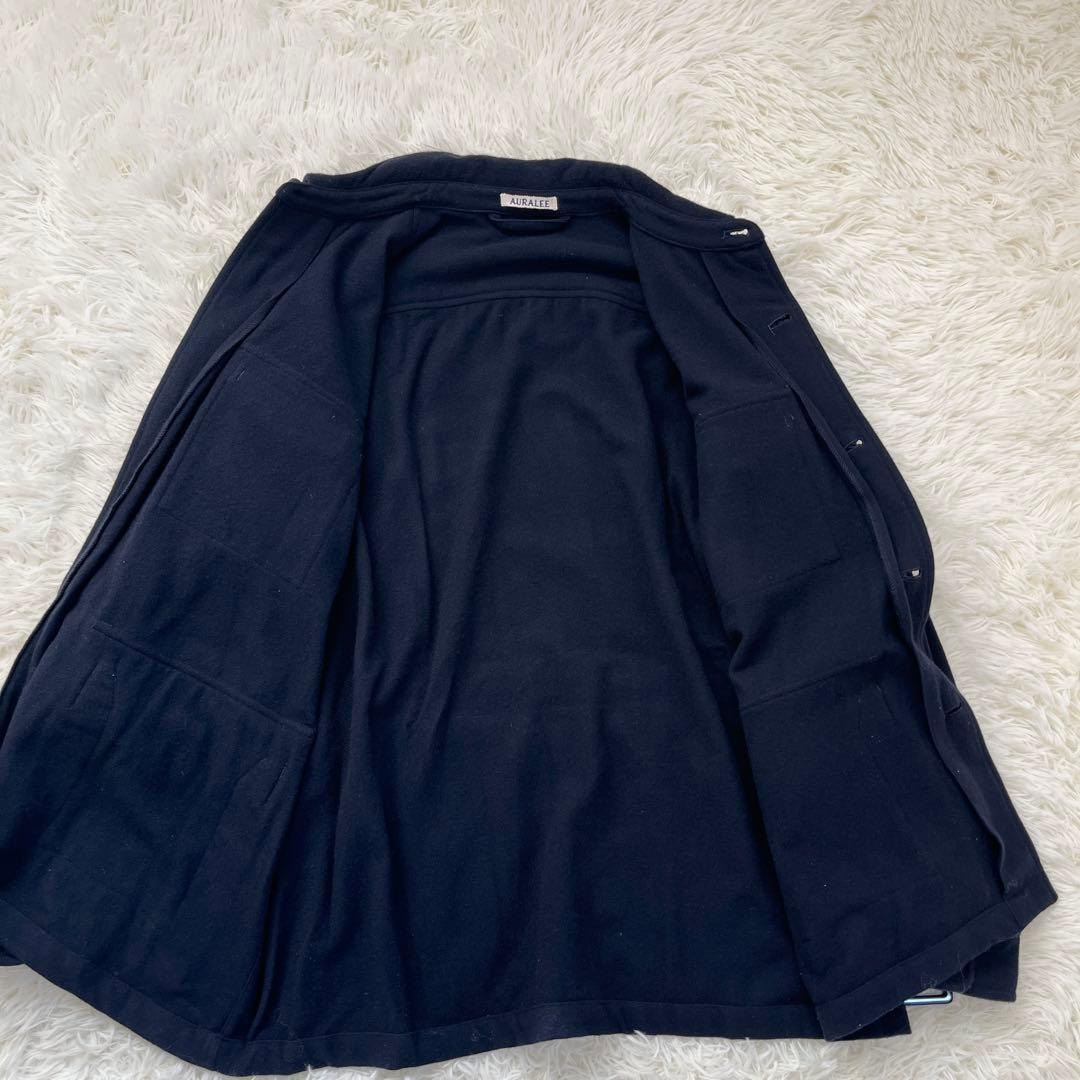 トップス AURALEE SUPER SOFT FLANNEL SAFARI SHIRT