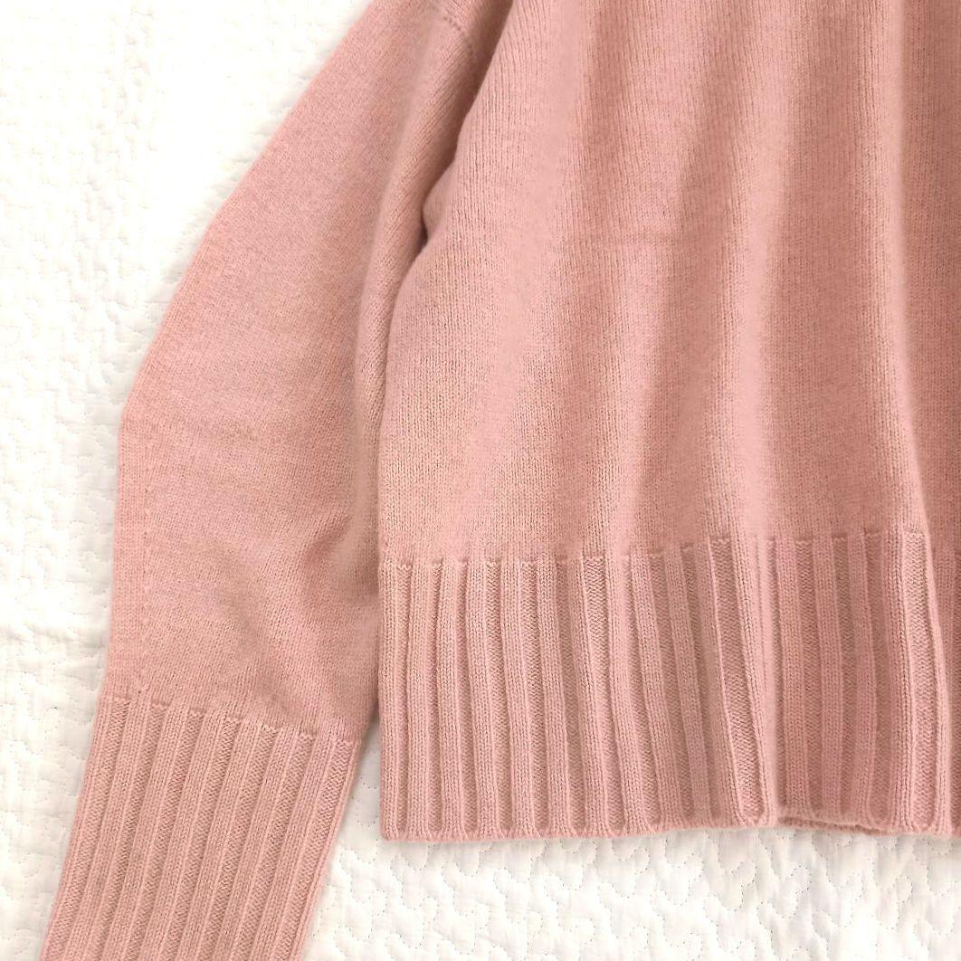 新品タグ付き✨ジャーナルスタンダード ウールカシミヤクルーネックニット ピンク