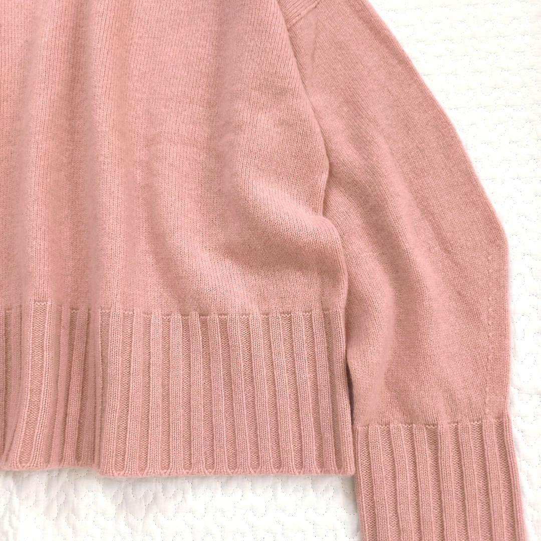 新品タグ付き✨ジャーナルスタンダード ウールカシミヤクルーネックニット ピンク
