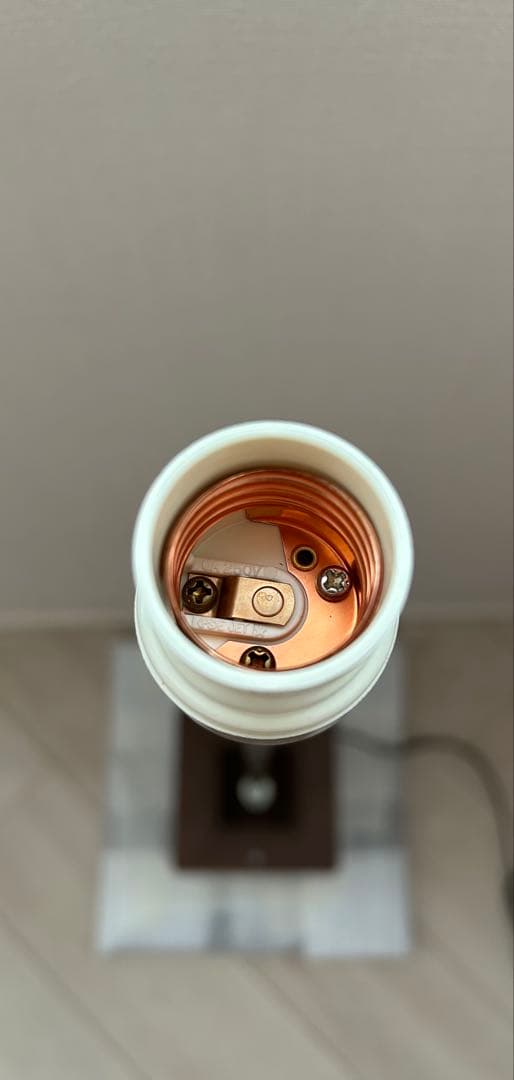 柿下木材工業所MOAREフロアスタンド（電球はメルカリ規定により付いていません）