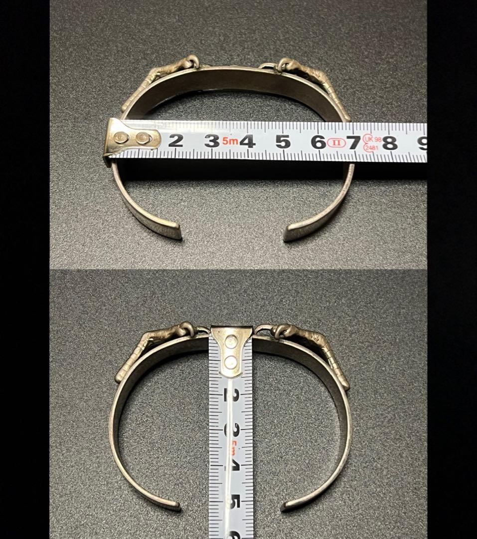 専用となりますゴローズ goro's 銀爪平打ちブレスK18メタルOLDバングル