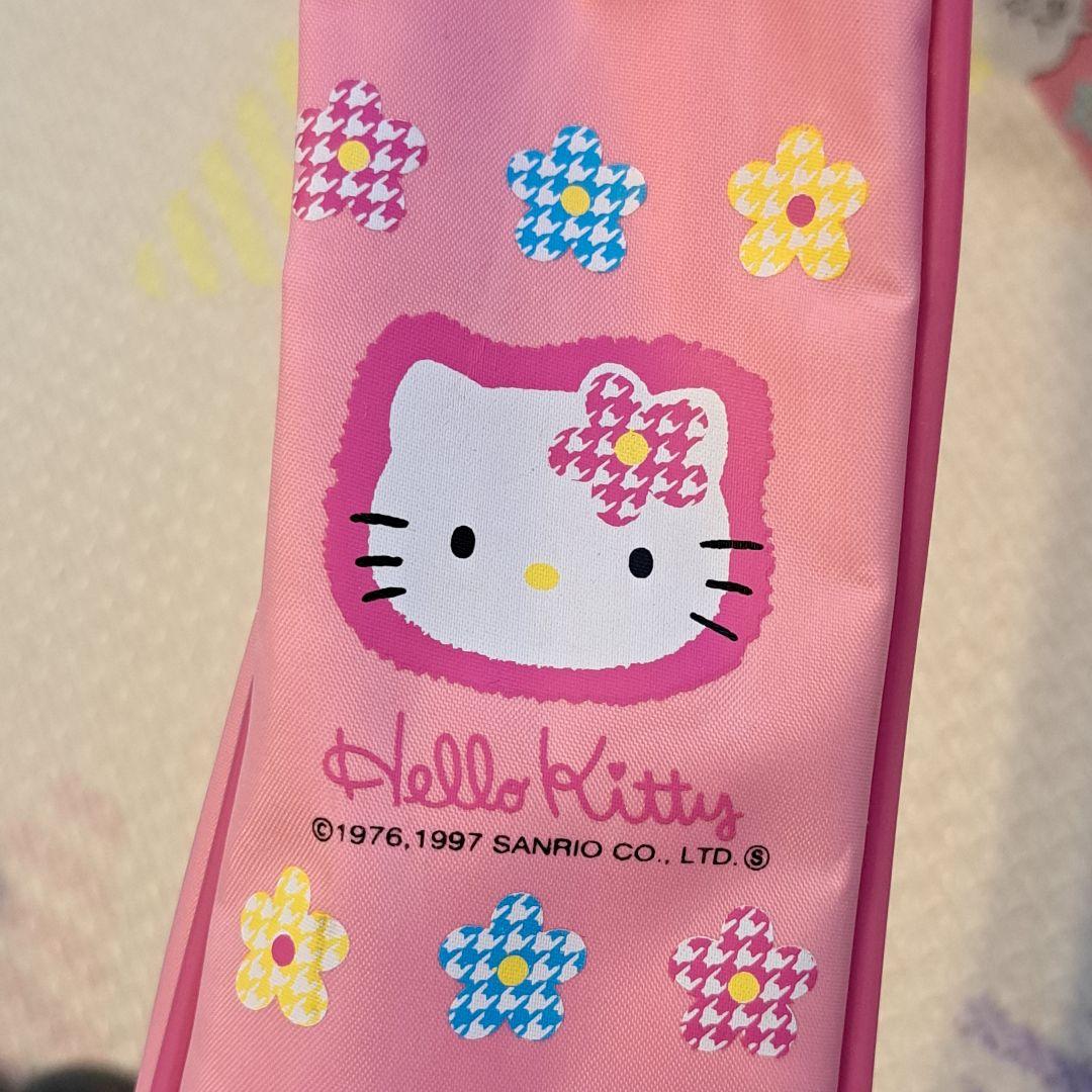 ハローキティ スリムポーチ　ステンレスボトルケース　水筒カバー　ピンク