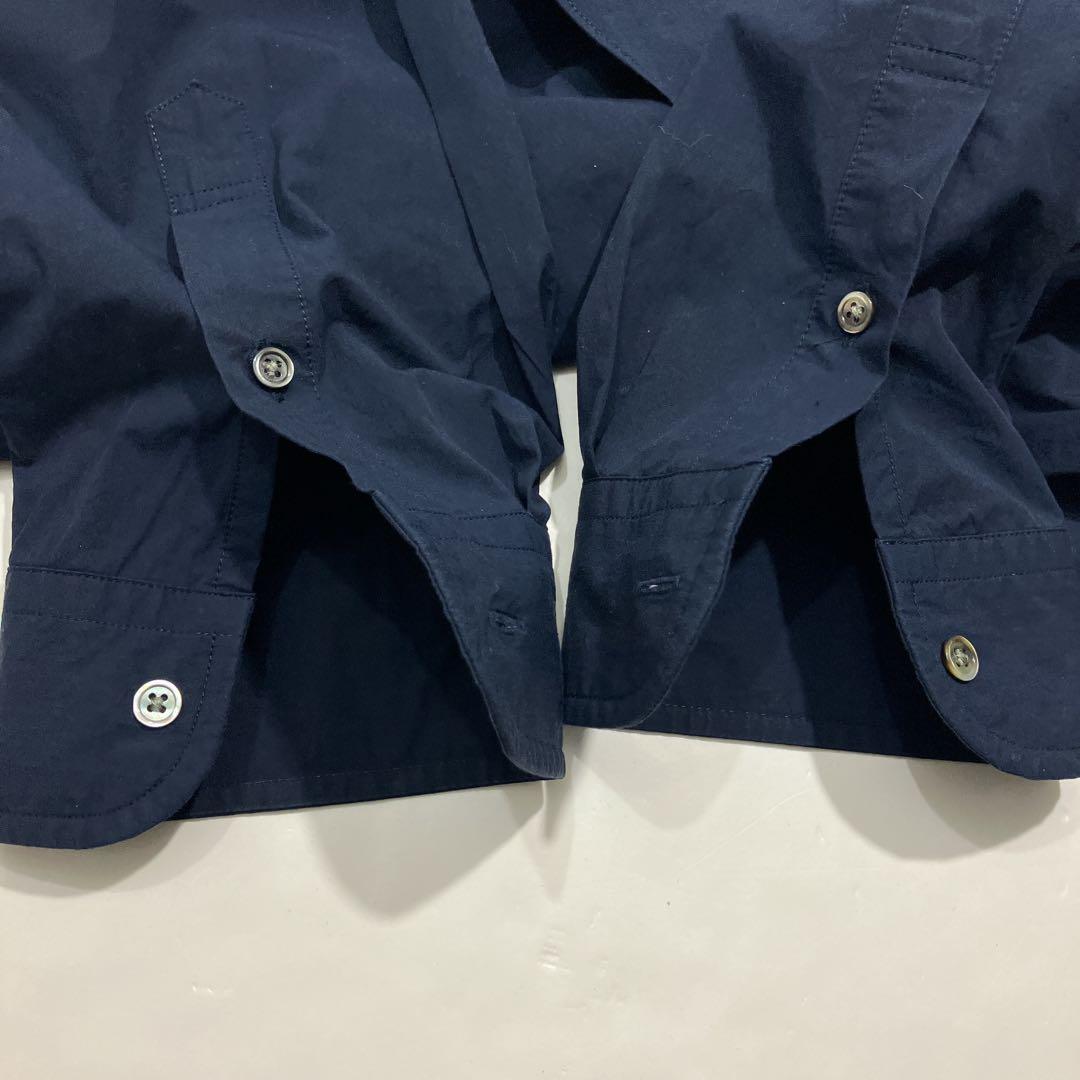 【逸品】ナイジェルケーボン　ブリティッシュオフィサーズシャツ　52 XL相当