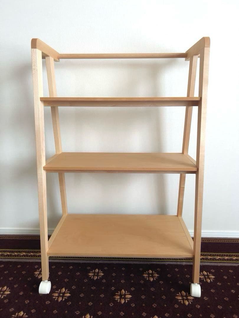 【匿名.配送無料】cosine コサイン オープンシェルフ3段 キャスター付