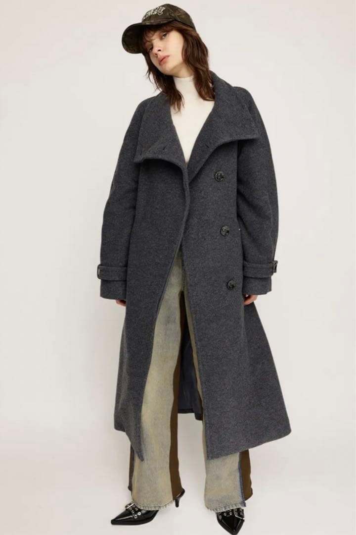 【coco_24】SLY 中町綾さん着用　ロングコート　SHEL’TTER