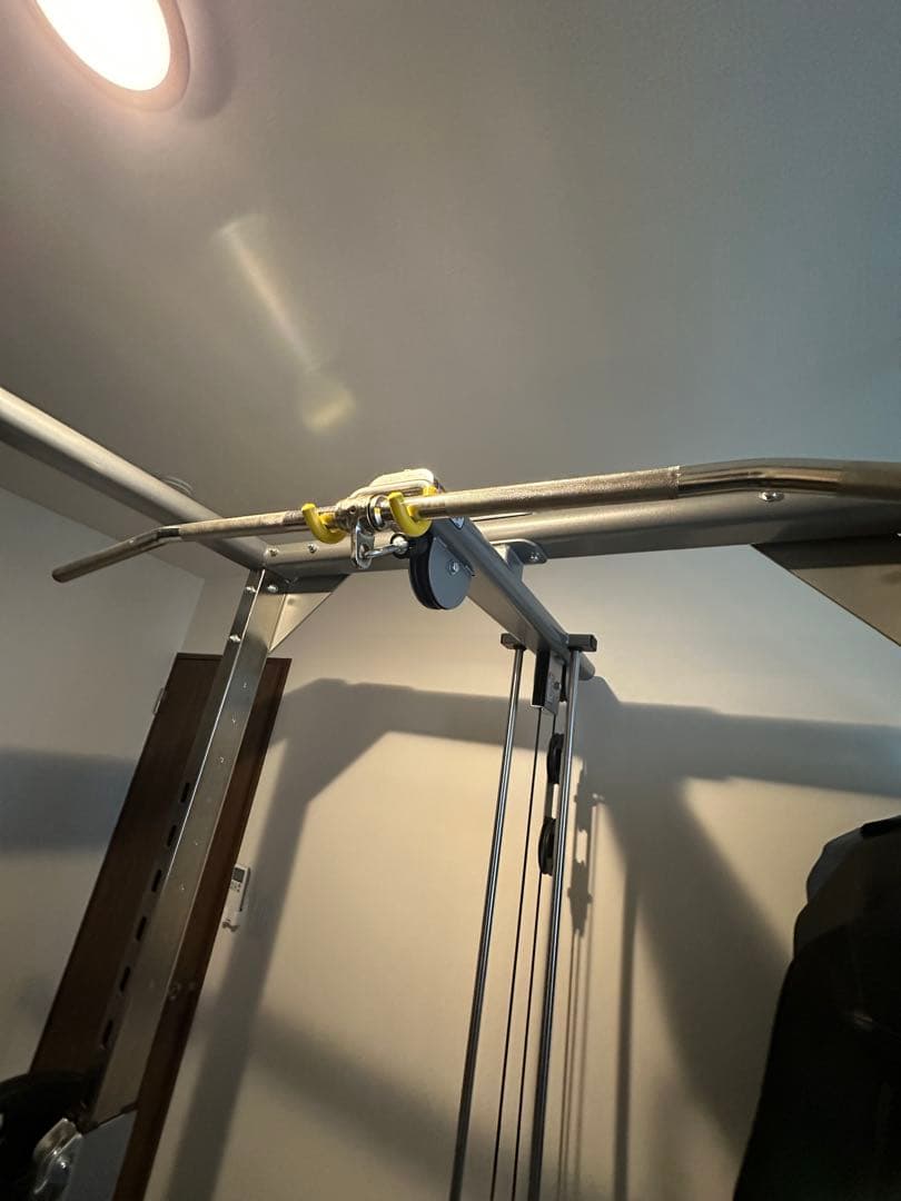 タフスタッフ　パワーラックプーリーセット+インクラインベンチ