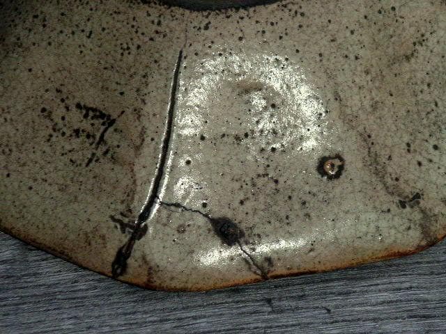 ♥南京♥ 　古染付 　♥鉢♥　木箱付き　修理　キズあり　骨董　古玩