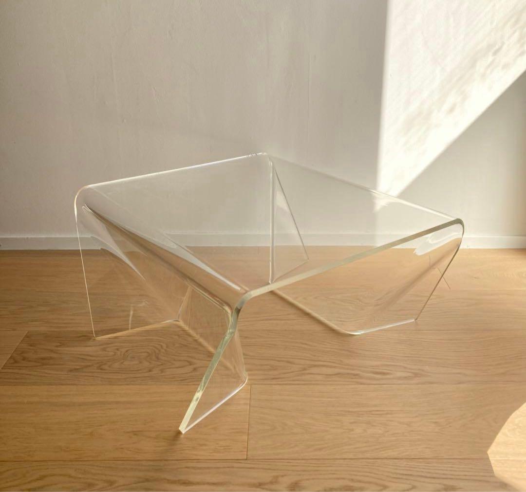 waazwiz ワーズウィズ アクリル サイドテーブル ポストモダン