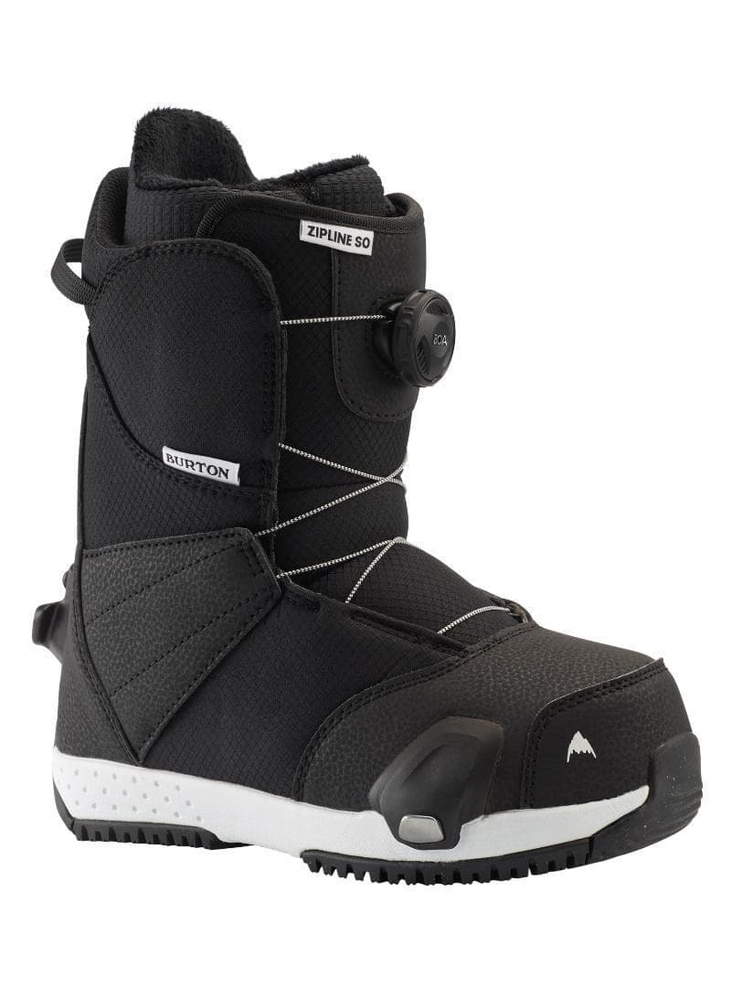 Burton Zipline STEP-ON ブラック 子ども用 24cm
