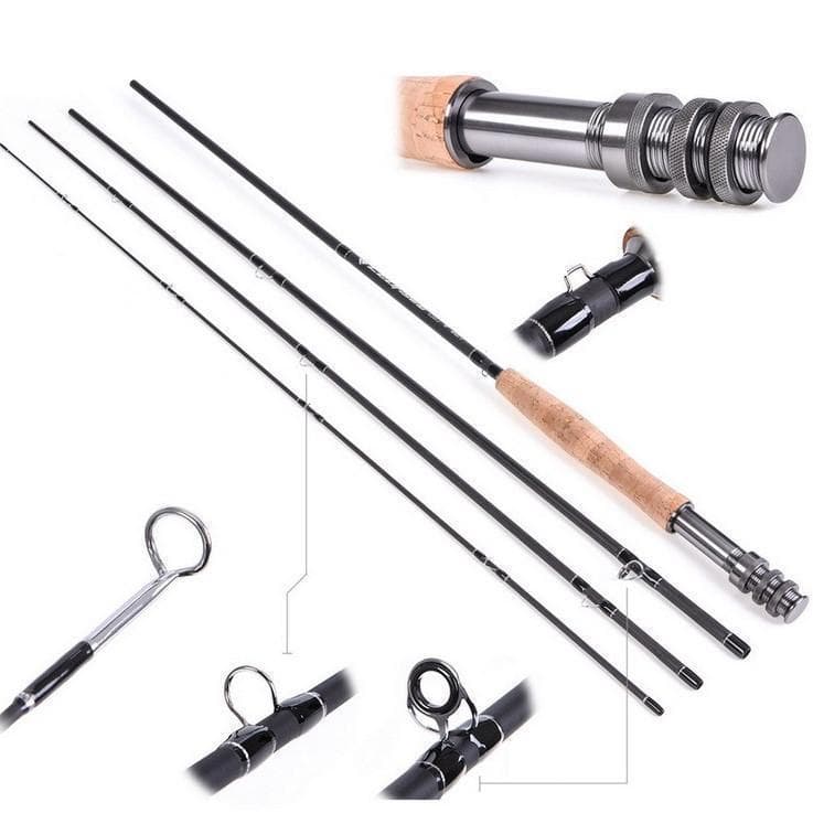 新品 フライフィッシング フルセット フライロッド リール ライン 専用バック