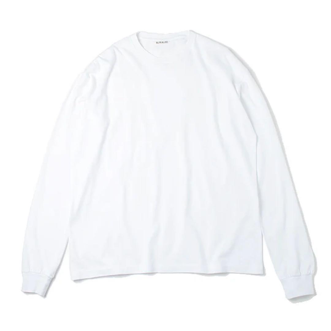 【AURALEE】　SEAMLESS L/S TEE 3