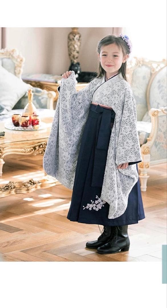 【®️】（キャサリンコテージ）袴セットと半衿付き肌襦袢（Sサイズ）セット