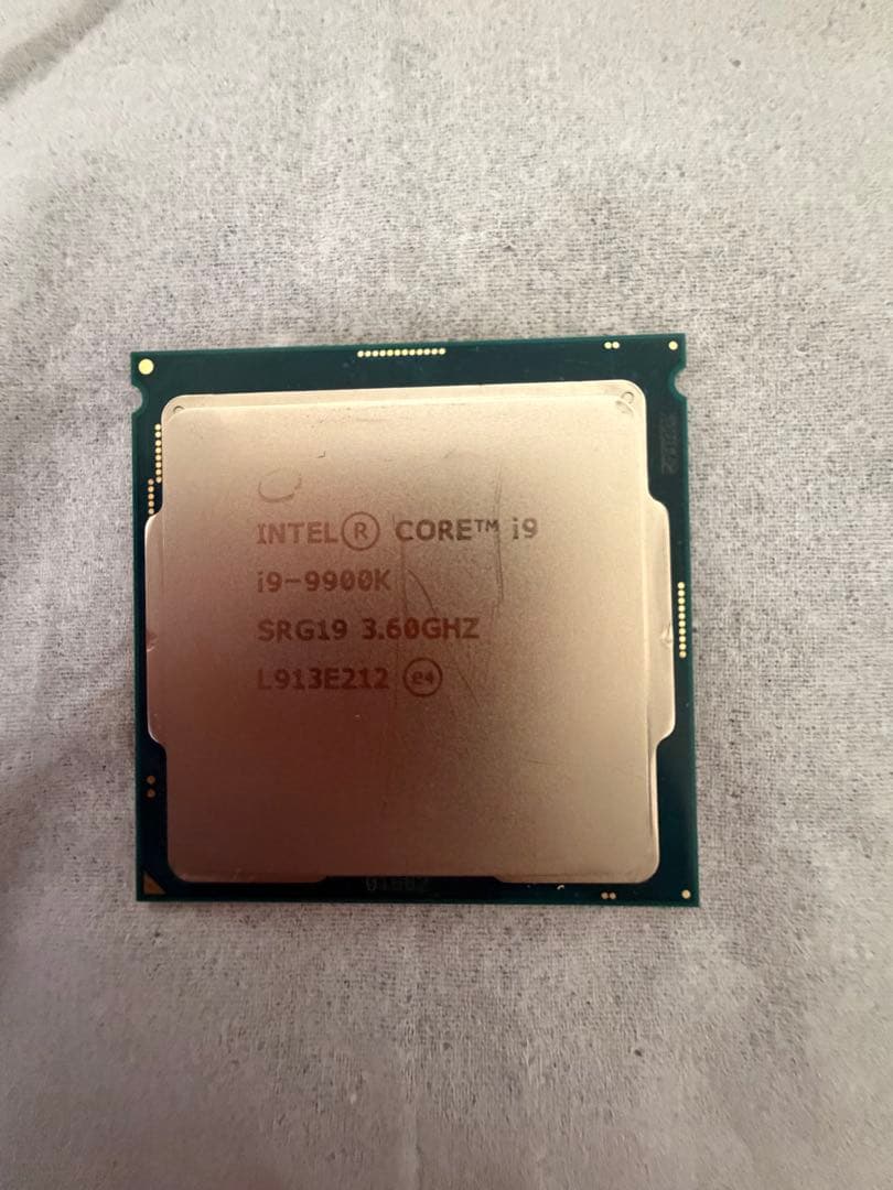 CPU Intel core i9 9900k
