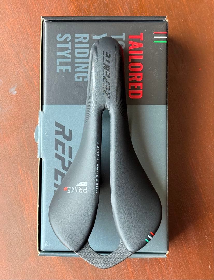 【新品】レペンテ サドル PRIME3.0 CARBON 132mm 160g