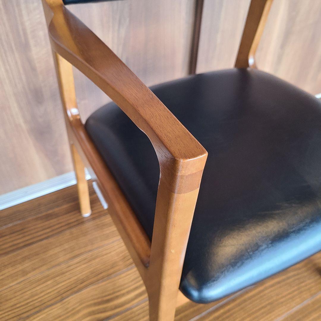 ★カリモク60+★ダイニングチェア★スタンダードブラック★ミッドセンチュリー★