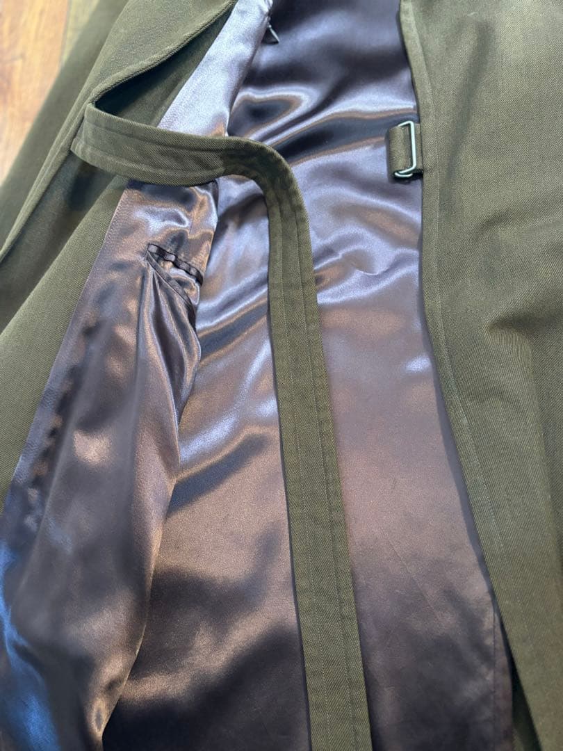 s*x様 美品 コモリ comoli ウールサージ タイロッケンコート 18AW