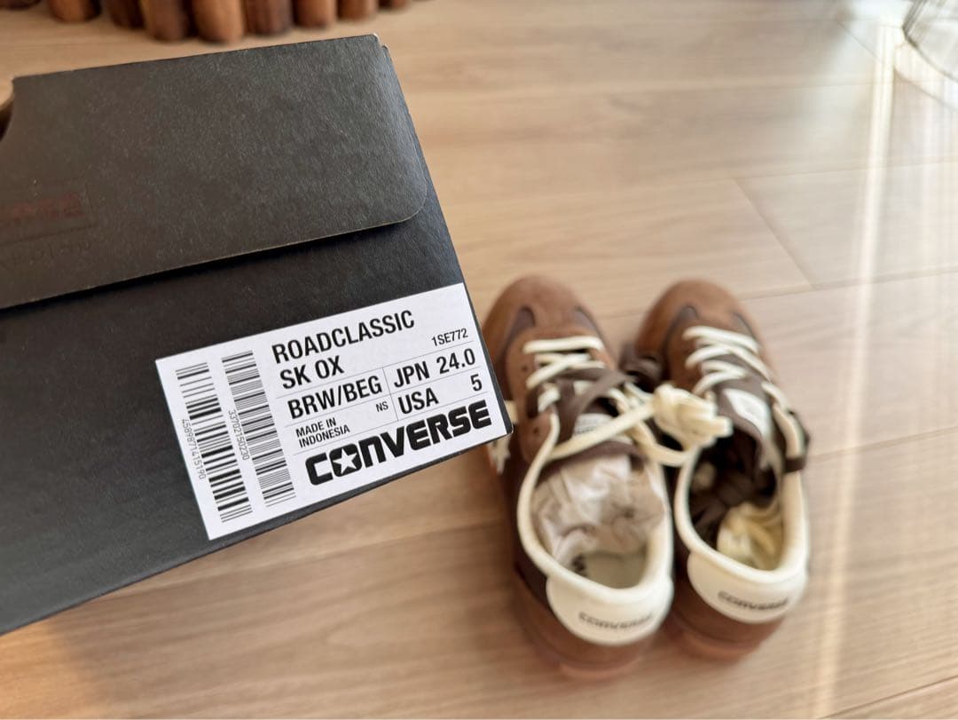【CONVERSE/コンバース】ROADCLASSIC SK OXブラウン24