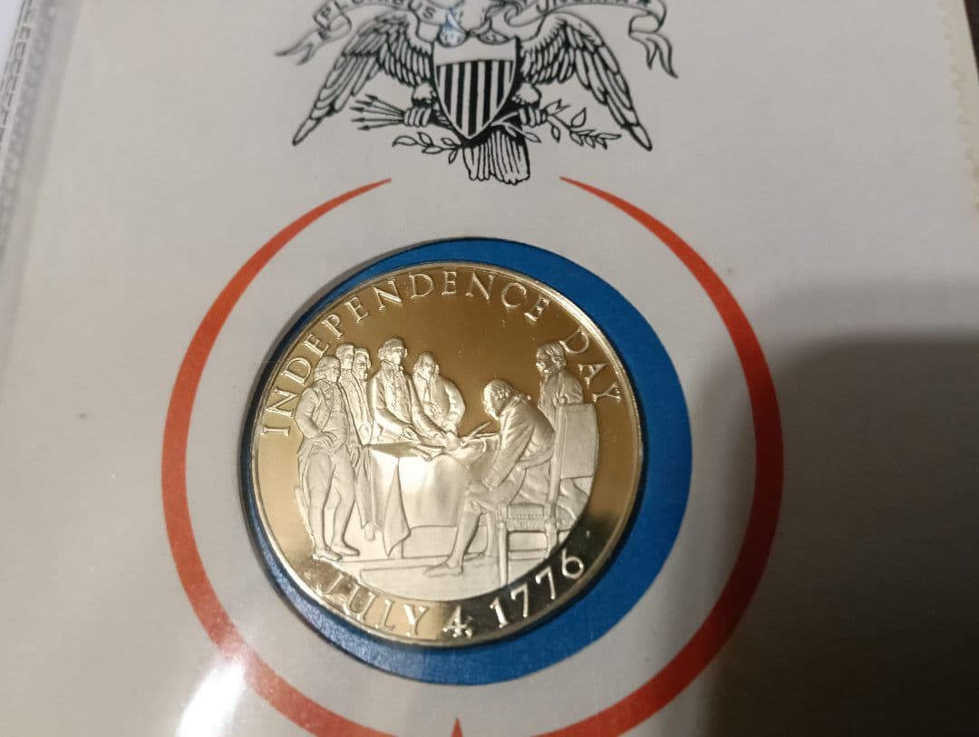 カナダ国立公園100周年記念1ドル銀貨 ＆ アメリカ独立200周年記念銀貨