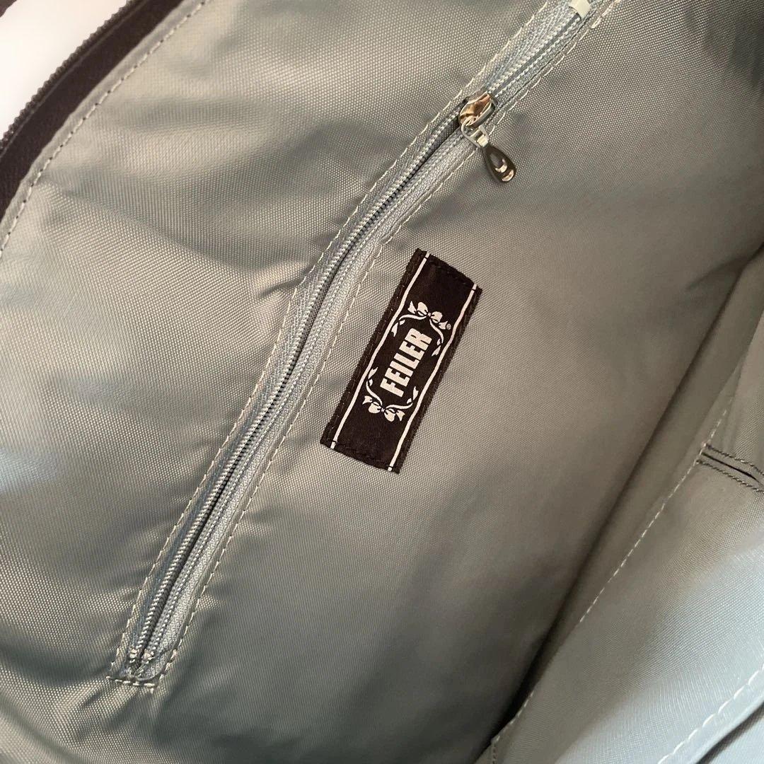 【未使用品】フェイラー 　ハイジフラワー　リュックサック　ブラック　黒