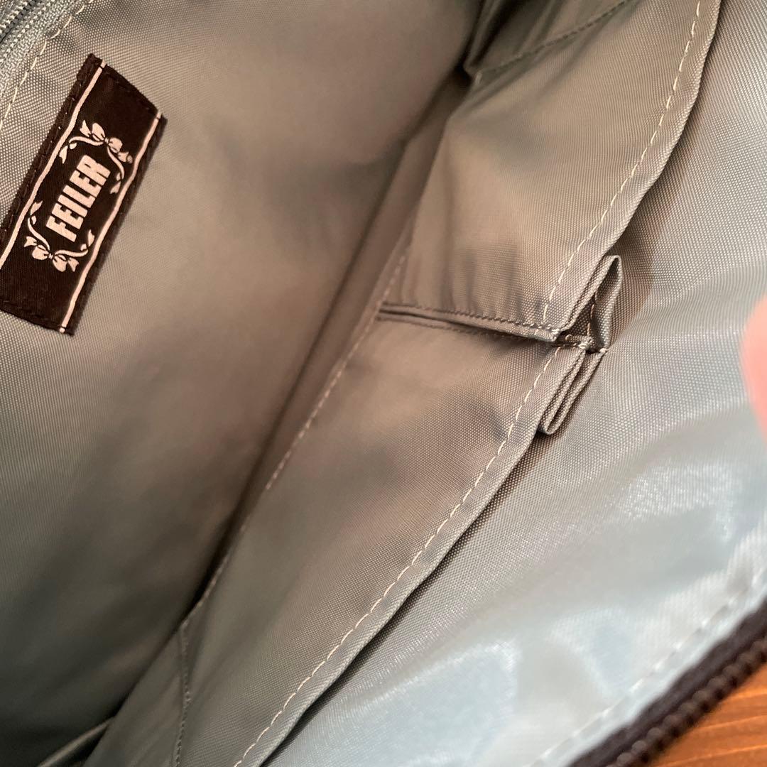 【未使用品】フェイラー 　ハイジフラワー　リュックサック　ブラック　黒