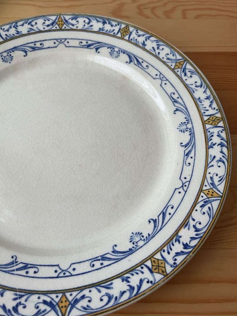 クレイユモントロー　COLBERT 平皿　デザートプレート　2枚セット