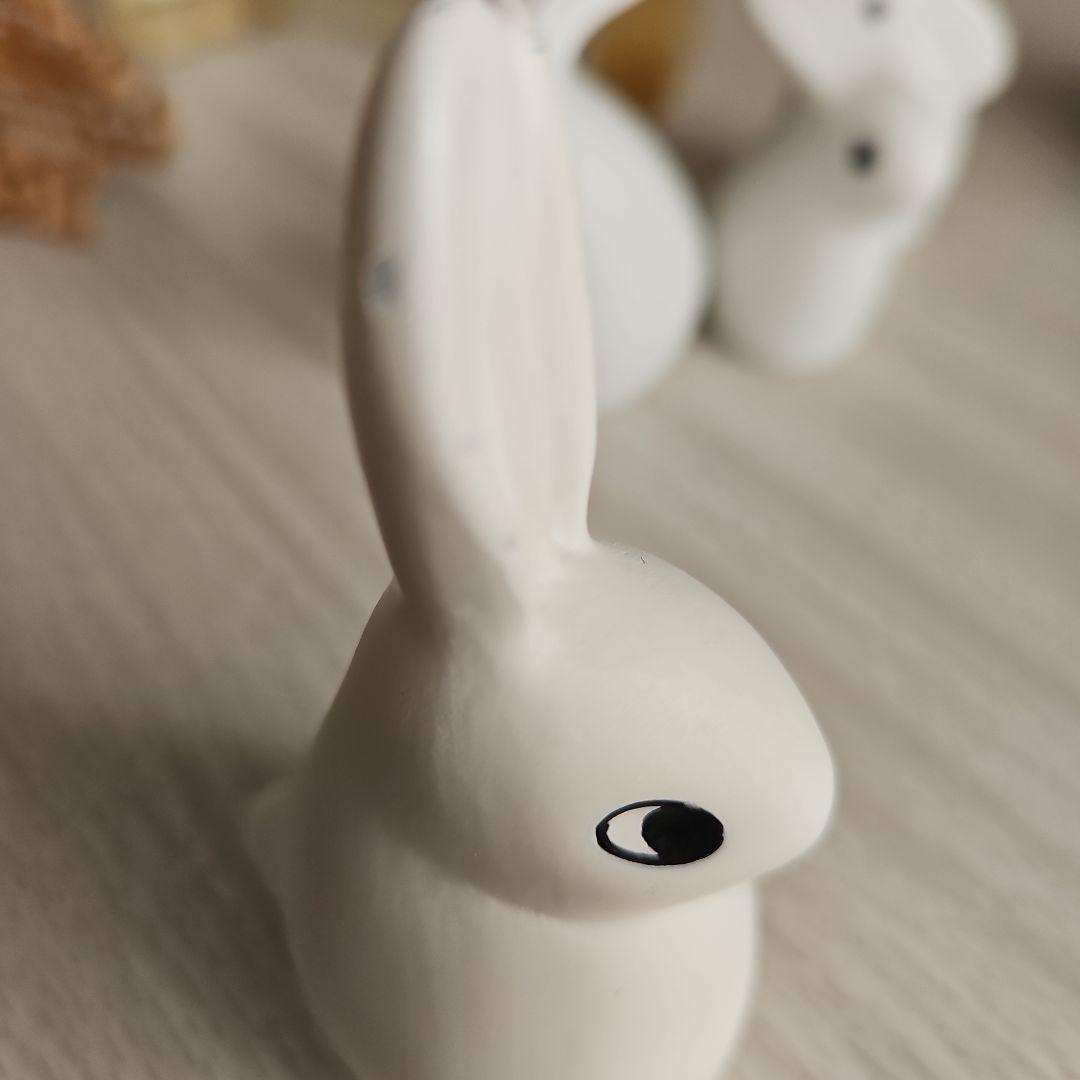 ARABIA ヘルヤ うさぎの親子の4体セット