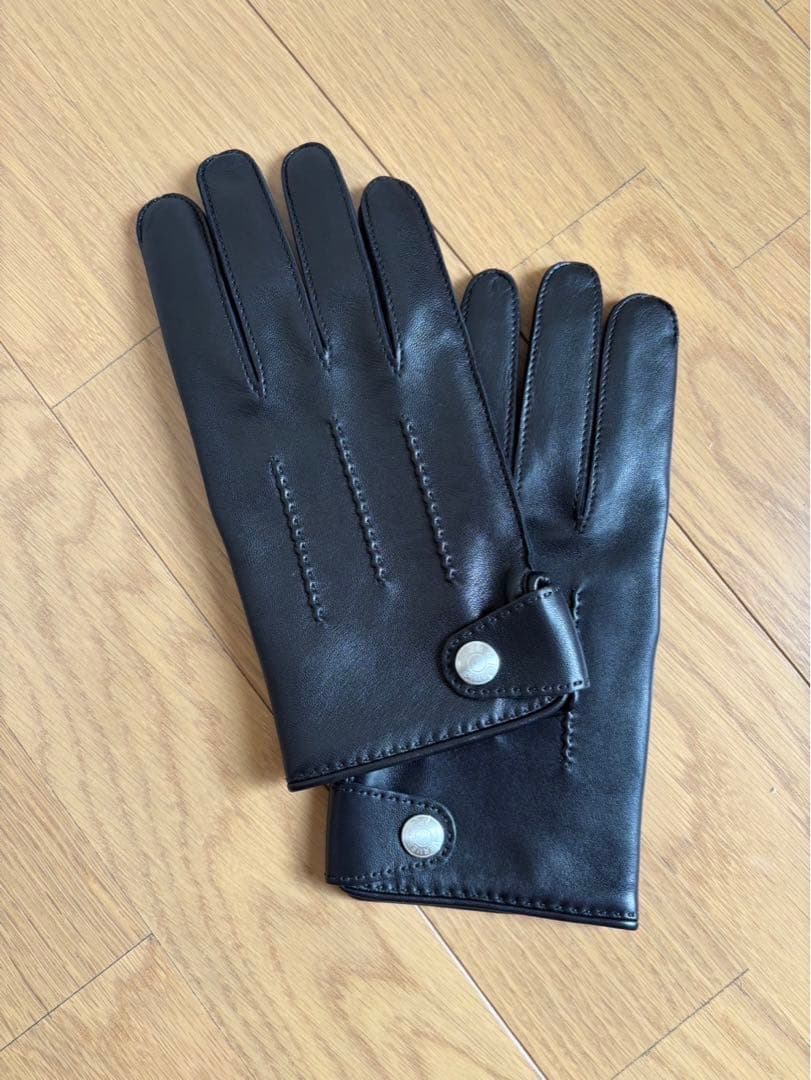 未使用　エルメス　レザー　グローブ　手袋