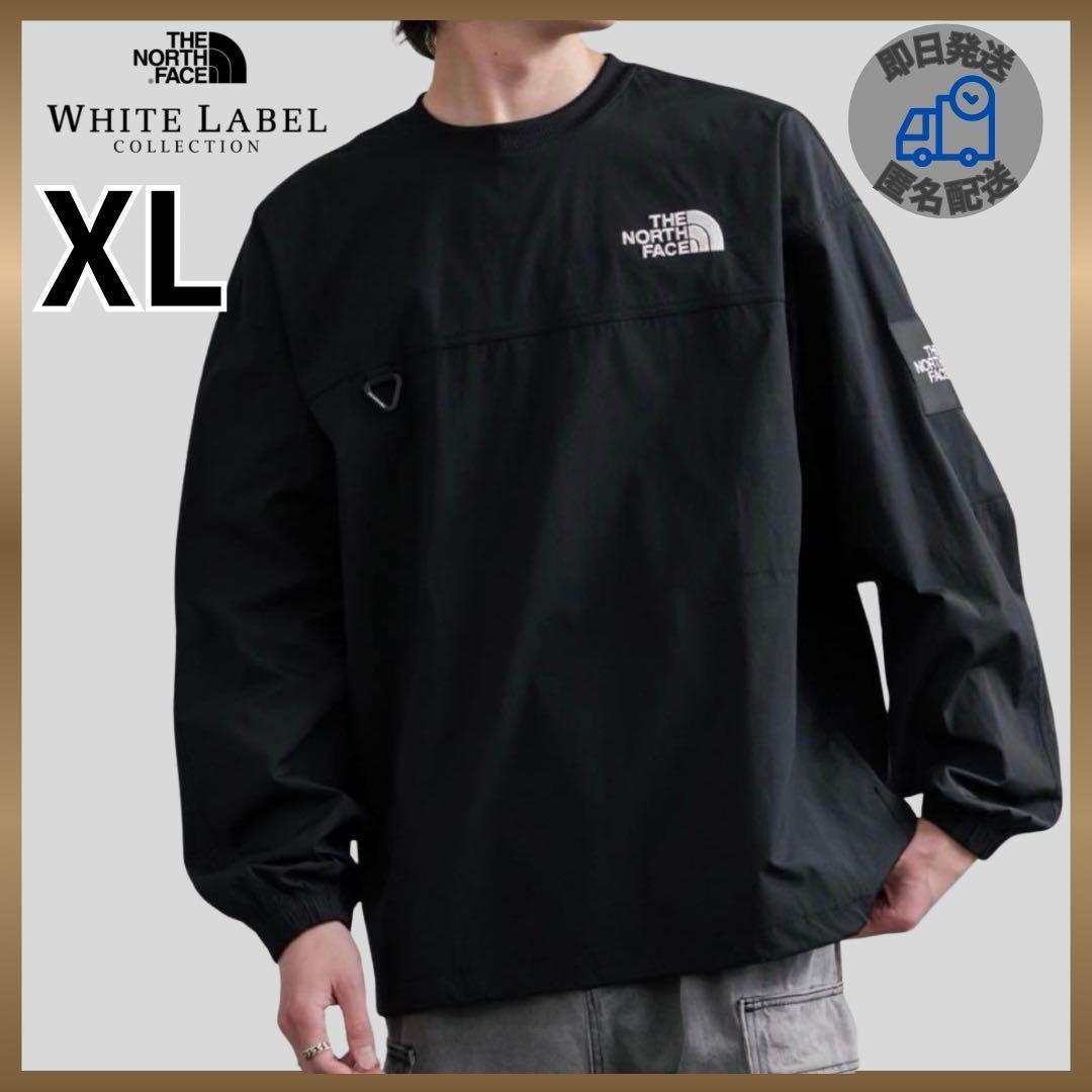 【新品】韓国限定　ノースフェイス　XLサイズ　アルバニークルーネック　黒