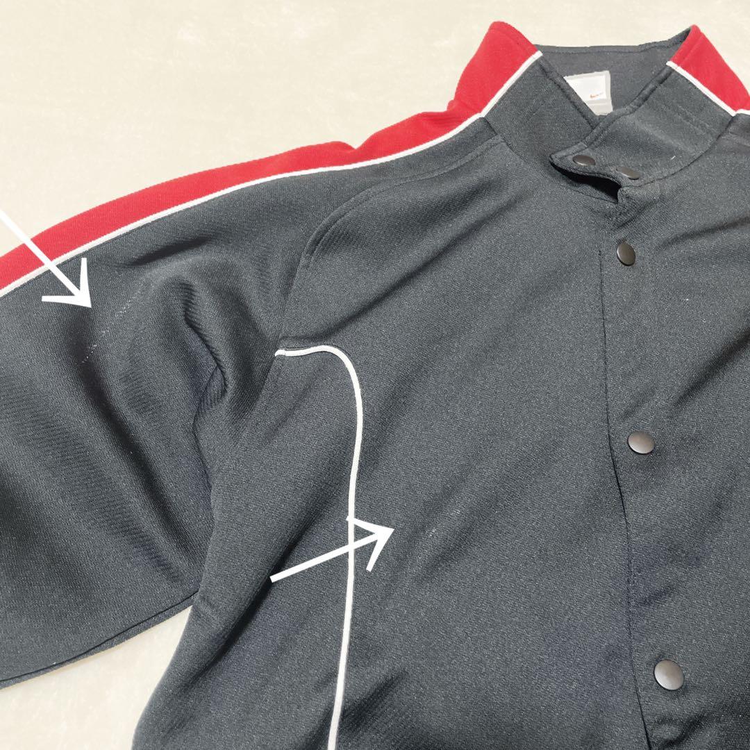 Nike ナイキ オールドジャージ上下 バスケット スナップボタン L M 刺繍