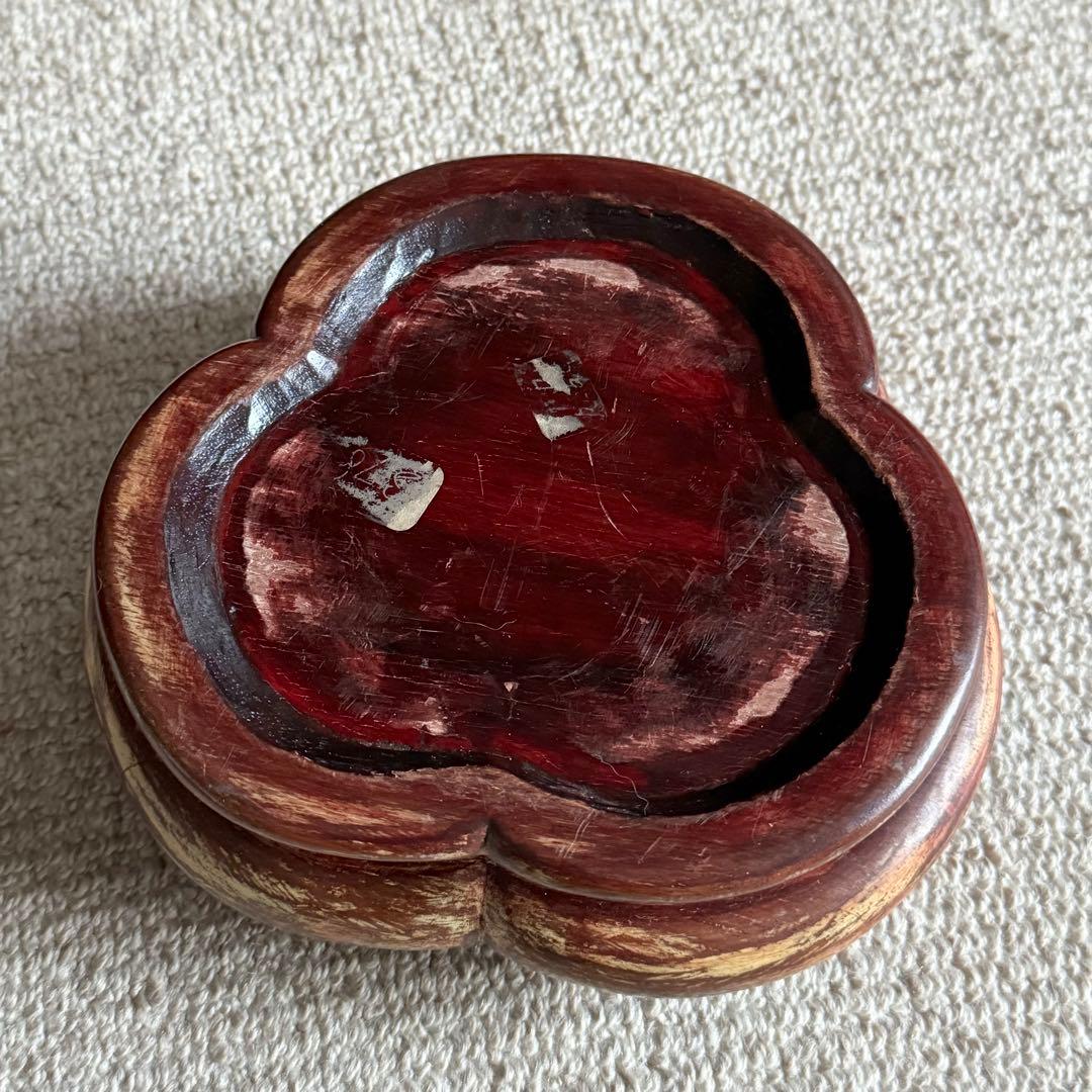 大清雍正年製 瓢箪型花瓶 壺 木製台座付き 粉彩 中国古美術品