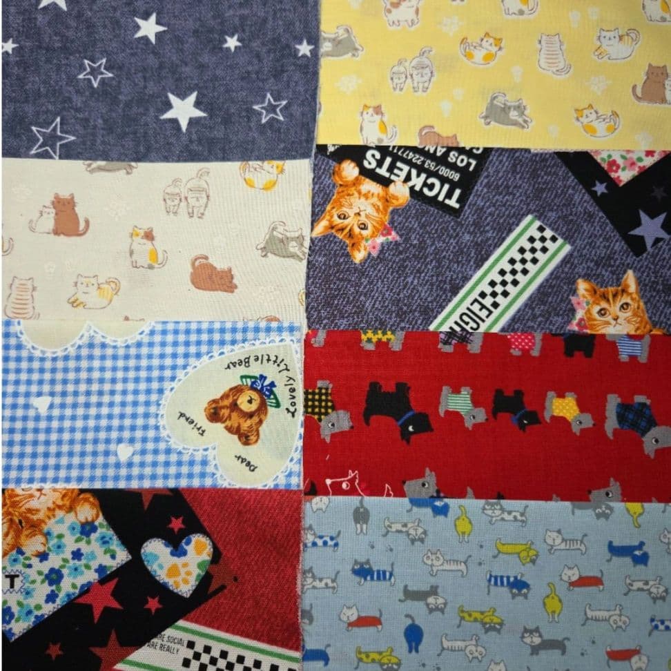 CLAIRE☆ページ コヤンイサムチョン パッチワークシャカシャカポーチ①